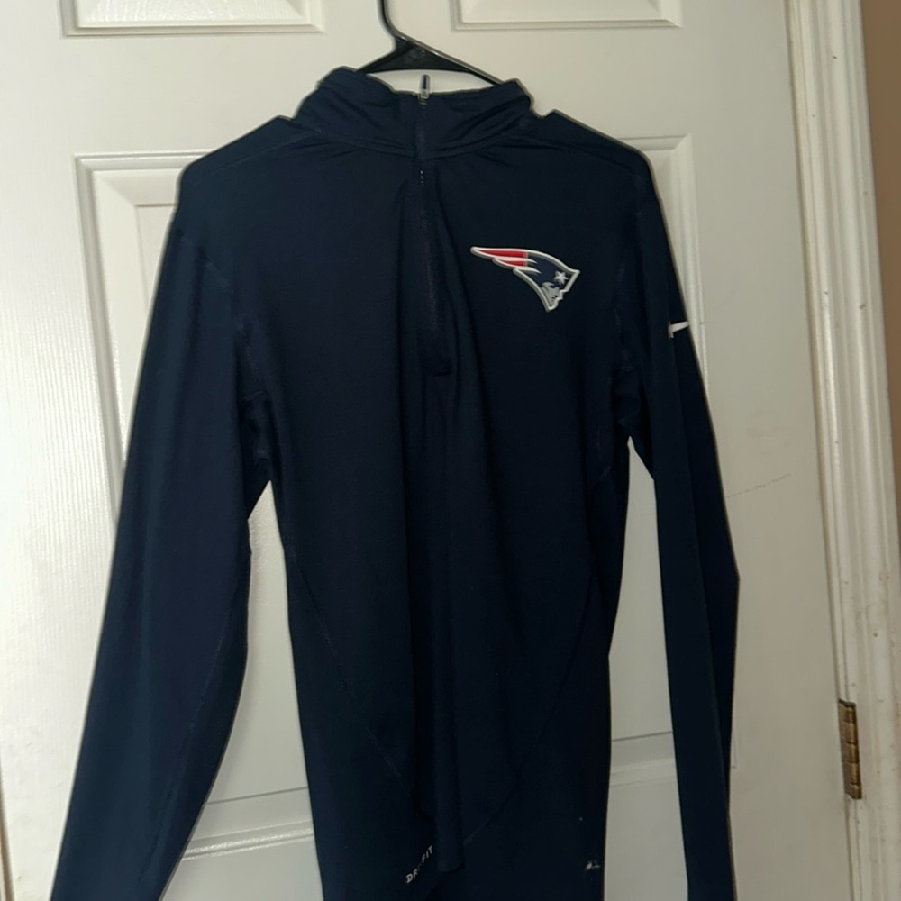 New England Patriots Nike Quarter zip